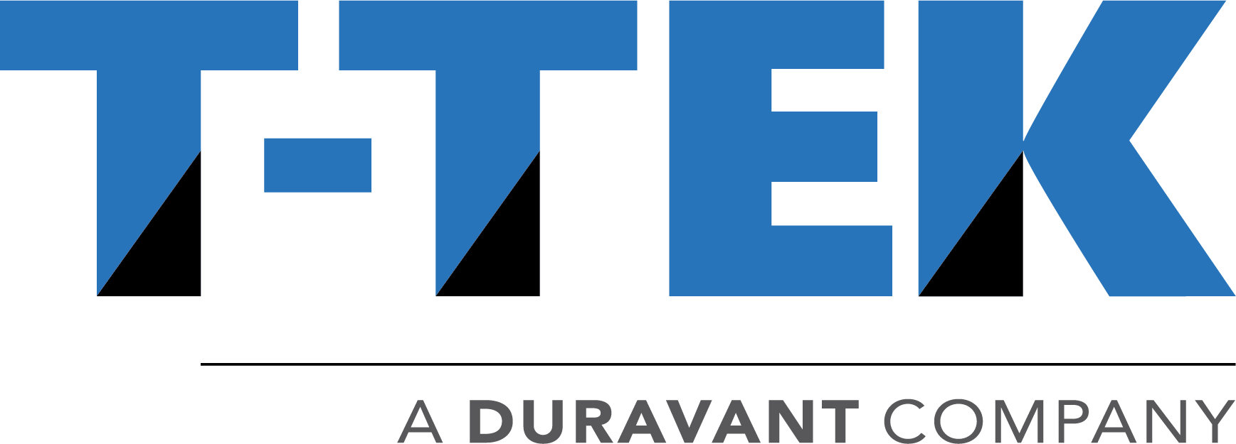 A black and blue logo with the word " te ".