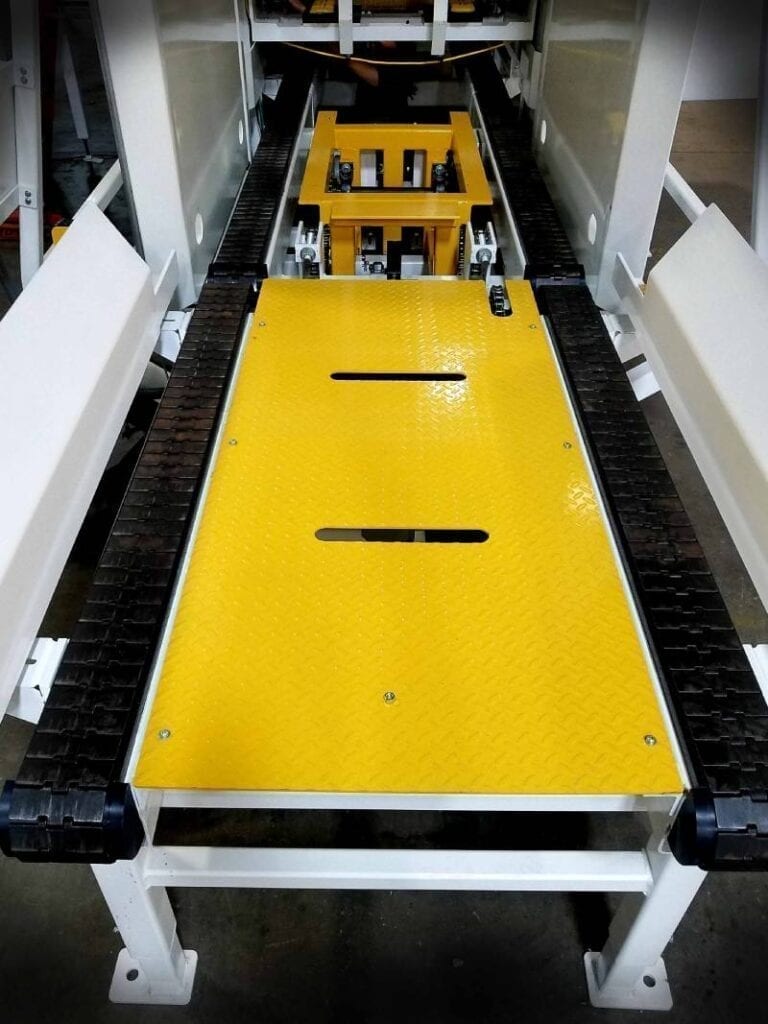 Conveyor belt machine system