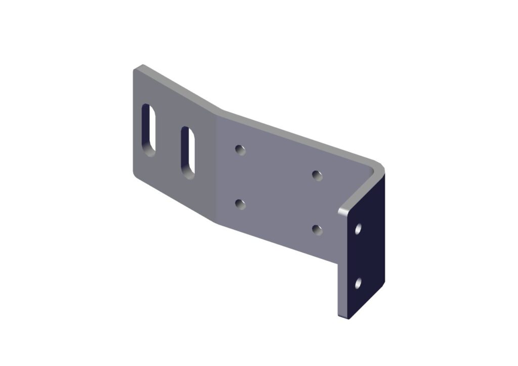 hinge with multiple holes