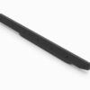 A black bar with six holes on top of it.