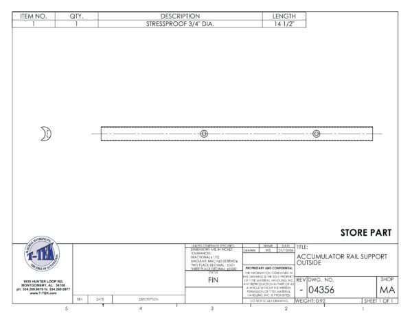 A drawing of the side of a building.