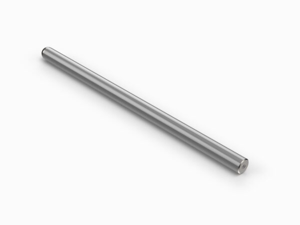 A metal bar with one end bent to the side.