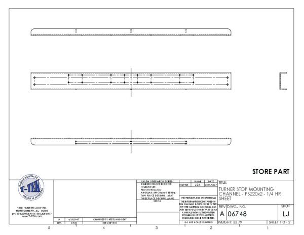 A drawing of some type of structure with a label.