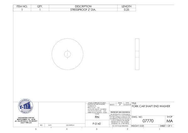 A drawing of the top of a boat.