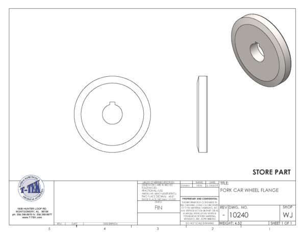 A drawing of a disc with a hole in it.