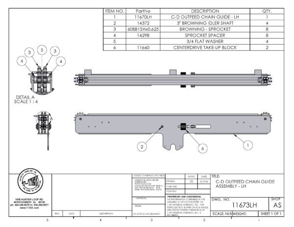 A drawing of the parts of a gun.