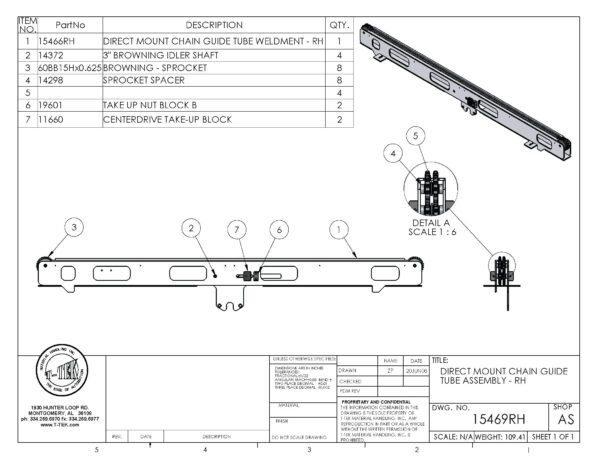 A drawing of the front end of a truck.