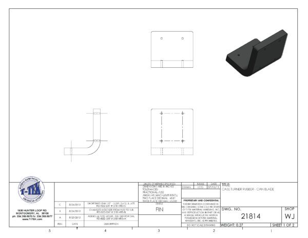 A drawing of a black object on top of a sheet.