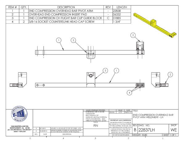 A drawing of the back side of a truck.