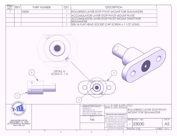 A drawing of the parts for a camera.