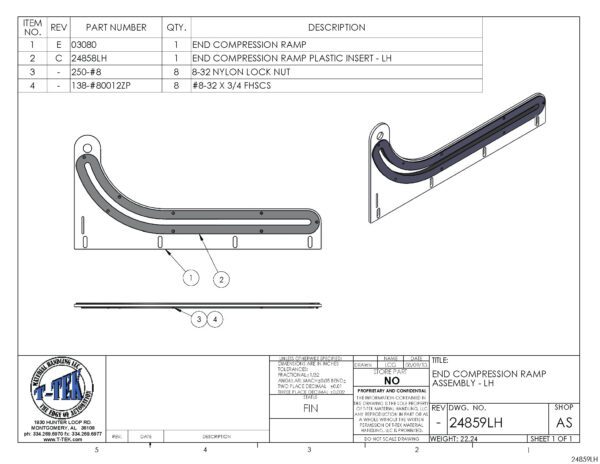 A drawing of the side of a pipe.