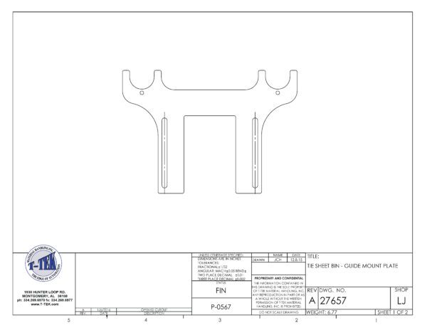 A drawing of the front end of an engine.