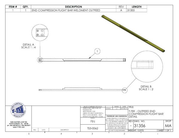 A drawing of a stick with a pencil on it.