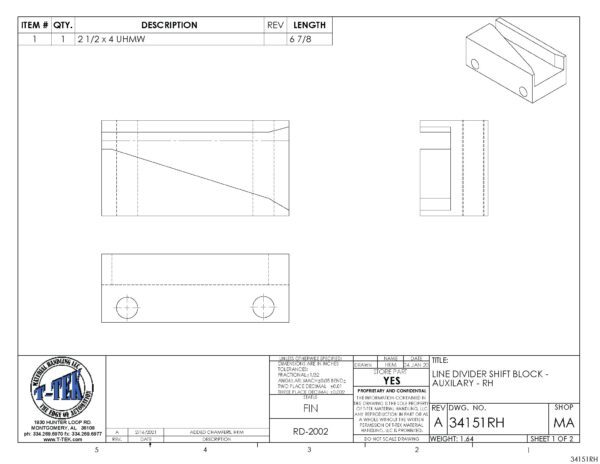 A drawing of the side of a truck.